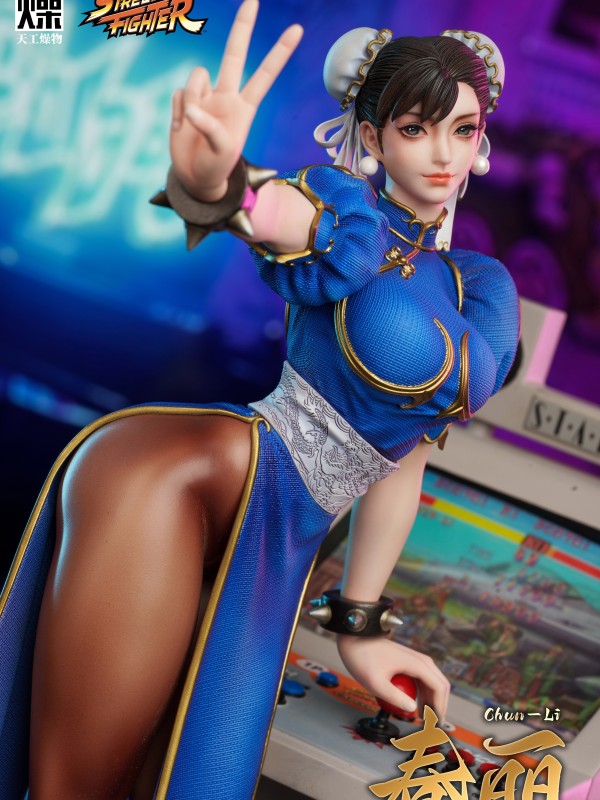 Tiangongzaowu Studio Street Fighter Chun-Li Hot Sexy 1/6 Statue